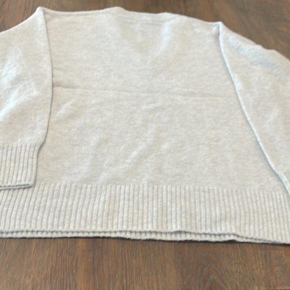 Madewell Donegal Jason Ex-Boyfriend Pullover. Heather Gray. - Picture 10 of 13